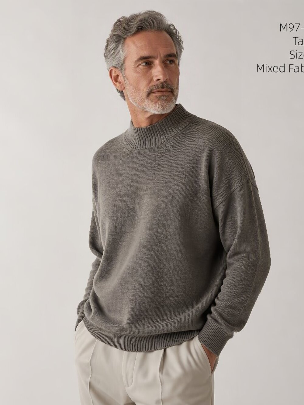 Men's Turtle Neck Sweater